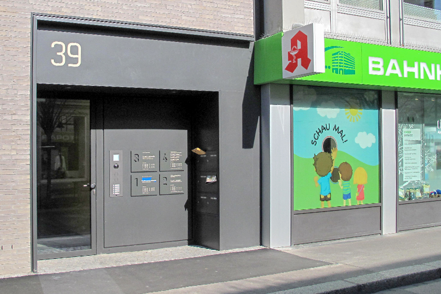 Eingang Turmstraße 39